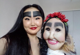 网红眉毛图片,独特造型引领时尚风潮